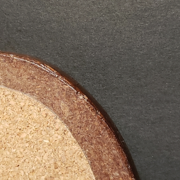 Vintage Apple Trivet Hanging Wood and Cork Hot Plate Wall Decor - Picture 4 of 9